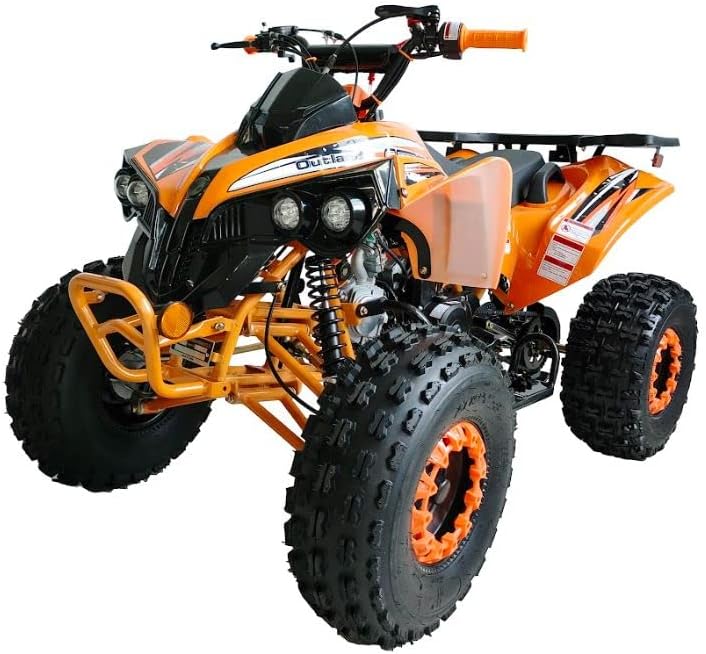 HHH 125cc ATV Quad Youth Utility Style ATV 125cc Totalmente Automático con Gas Reverse ATV 4 Ruedas Neumáticos Grandes 1918″