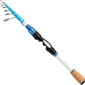 EOW XPEDITE MAX Cañas de pescar telescópicas portátiles de fundiciónspinning, varillas de carbono 24T en blanco y punta de carbono sólido, agarres EOW XPEDITE MAX Cañas de pescar telescópicas portátiles de fundiciónspinning, varillas de carbono 24T en blanco y punta de carbono sólido, agarres