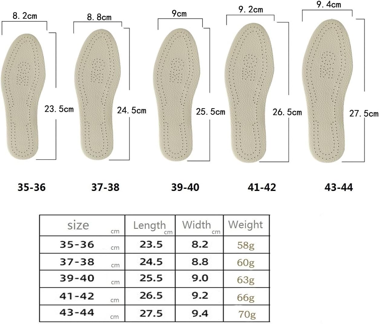 1 par de plantillas ortopédicas de cuero para piernas OX, inserciones de talón, rodilleras de cuña para mujeres y hombres, pronación correctiva,