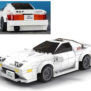 Speed Champions Initial D RX-7 FC – Juego de construcción de autos de juguete, modelo de ladrillos de automóvil, bloques de juguete de modelo de Speed Champions Initial D RX-7 FC – Juego de construcción de autos de juguete, modelo de ladrillos de automóvil, bloques de juguete de modelo de