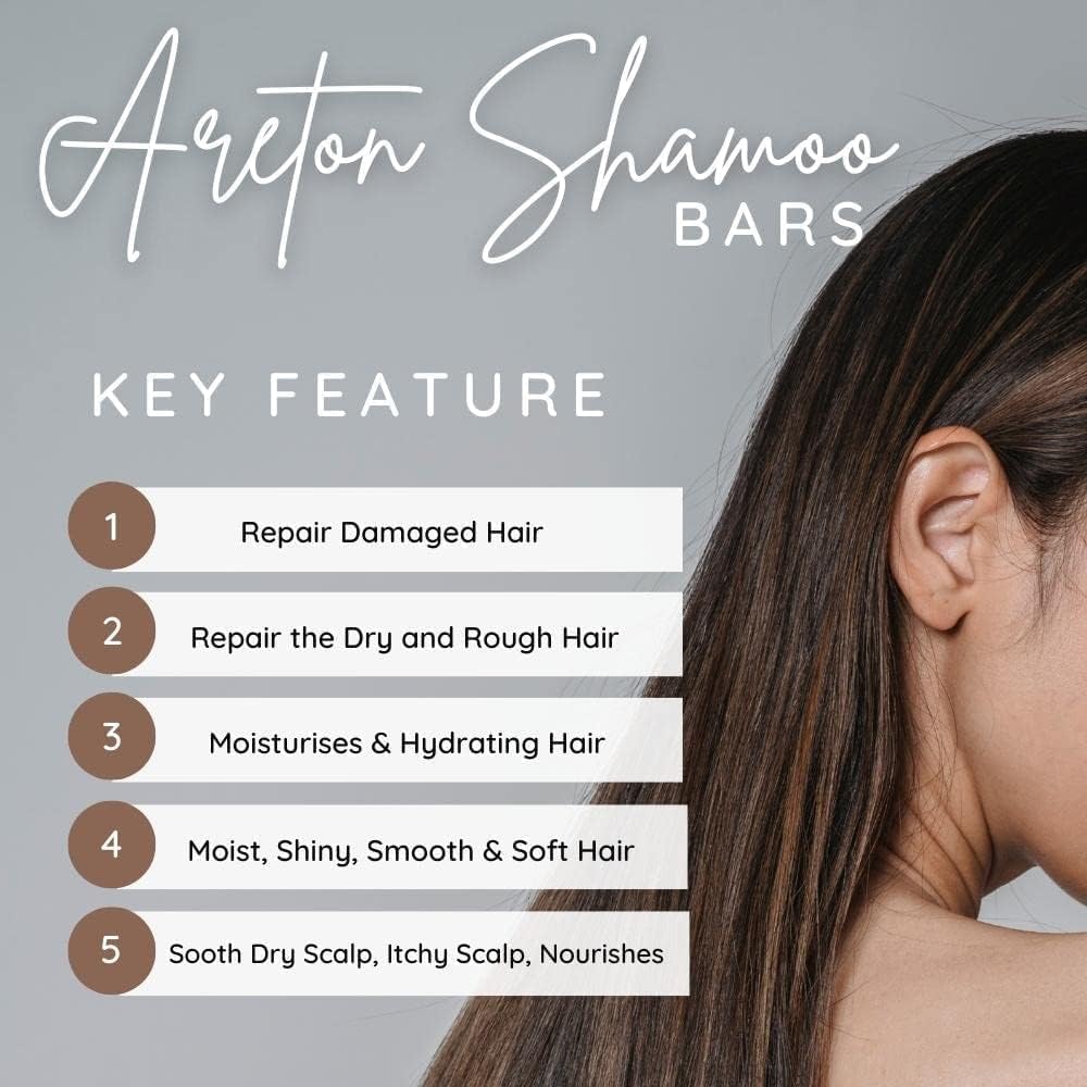 Barra de champú sólido  Barra de champú de árbol de té para fortalecer  Ayuda a secar el cabello  Limpieza profunda  Todo natural  Hidratante  Barra