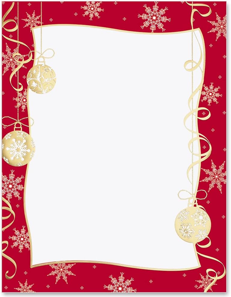 PaperDirect Papel de papel de aluminio brillante y dorado, juego de 100 unidades, papelería navideña