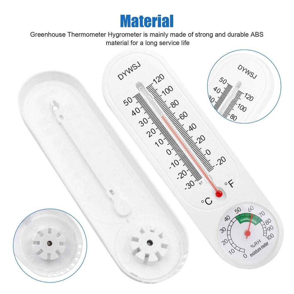 Termómetro higrómetro interiorexterior,Monitor de humedad interior Medidor de humedad de temperatura,Medidor de humedad inalámbrico,para