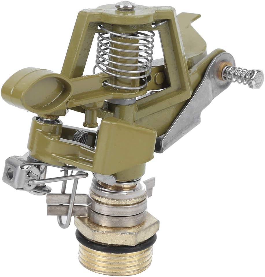 Fydun G34in M Thread 360 Degree Rotating Sprinkler Sprayer Nozzle for Garden Lawn Irrigation G34in M Thread 360 for Family