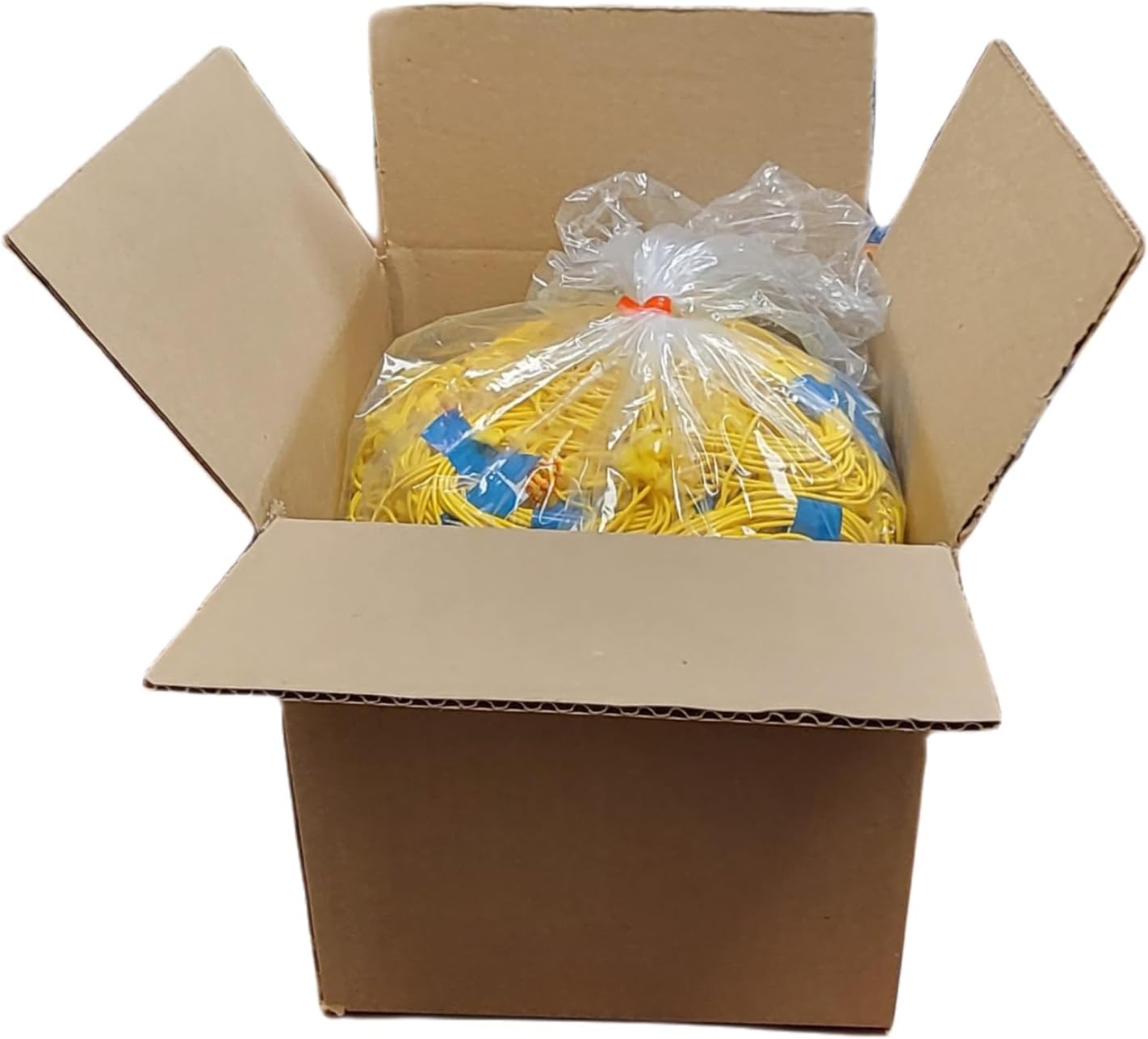 Cuerdas elásticas gourmet 5 pulgadas verde, 5 pulgadas azul, 5 pulgadas amarillo o 6 pulgadas blanco resistente (paquete pequeño o bolsa a granel)