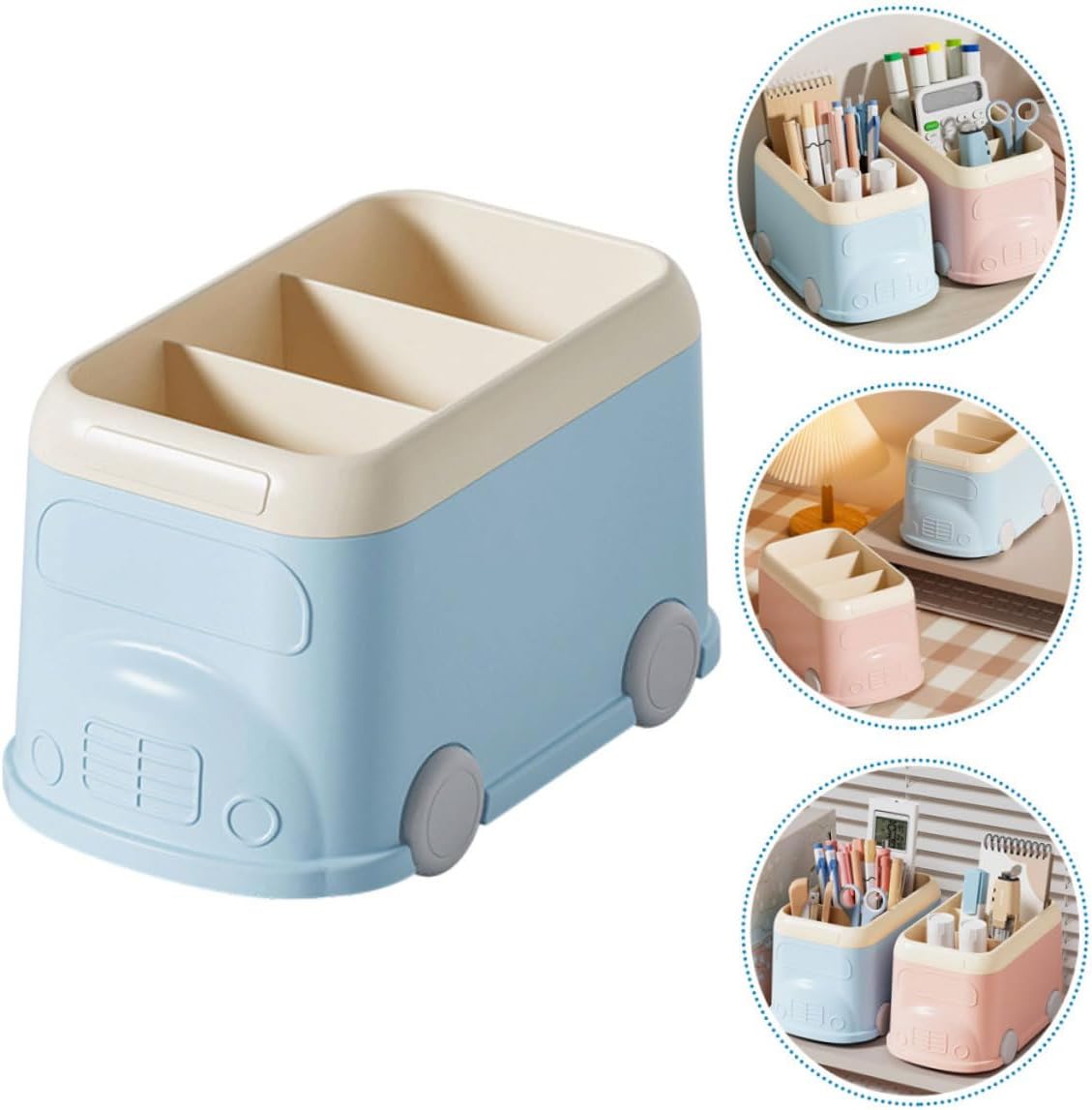 EXCEART Caja de almacenamiento Soporte para bolígrafos y lápices, soportes para lápices y organizadores, suministros de oficina, soporte para