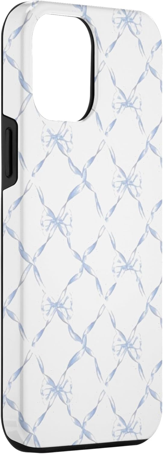 Funda con lazos azules para iPhone 12 Pro Max