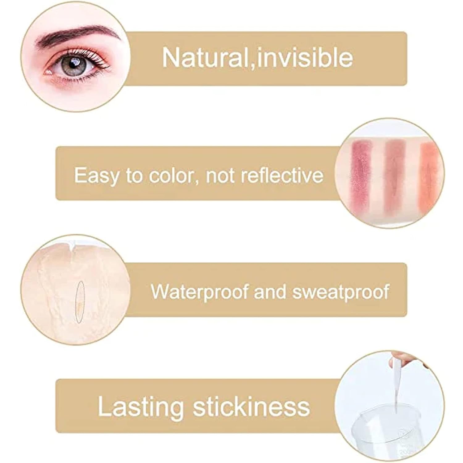 Geneve Tiras invisibles para levantamiento de ojos, tiras de levantamiento de ojos Genève, tiras invisibles de levantamiento de ojos, párpado