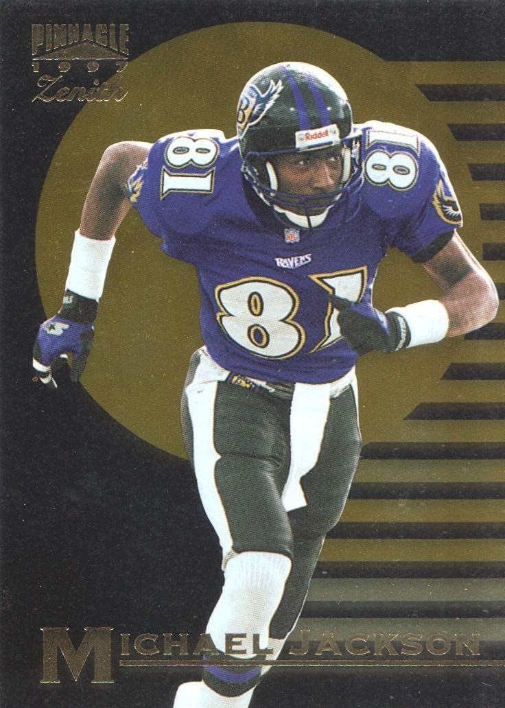 1997 Zenith Football #75 Michael Jackson