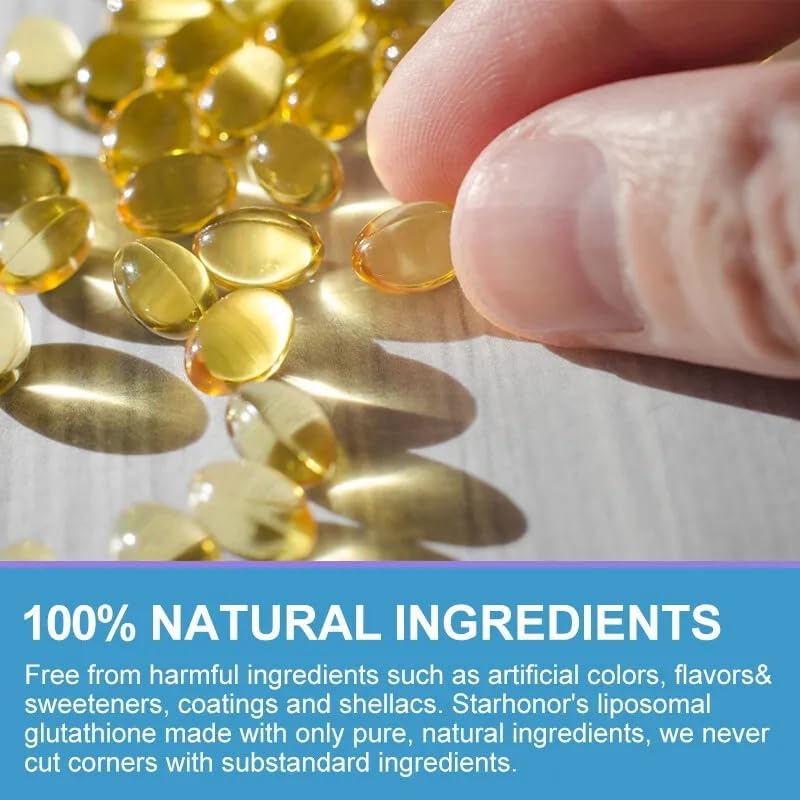 fanFentac 60 cápsulas de glutatión cápsulas suplemento 1,000mg por porción