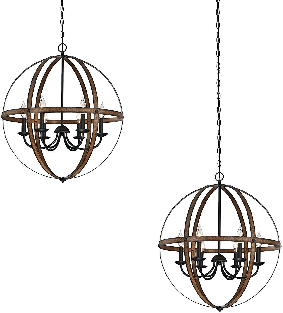 Westinghouse Stella Mira Candelabro con 6 luces para interiores