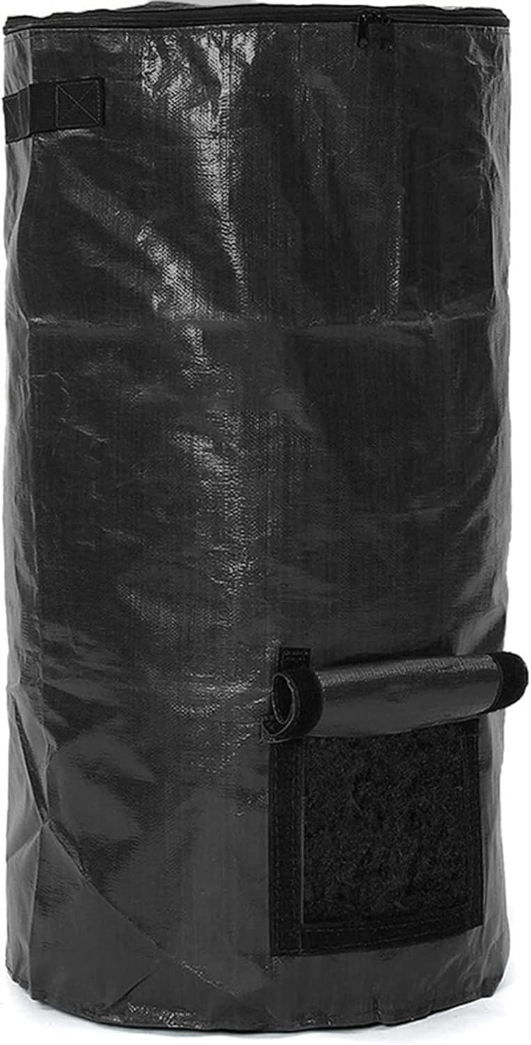 Bolsa de basura reutilizable para compost, bolsa de basura para jardín, contenedor grande de fertilizante, caja de colección de fertilizantes, 80