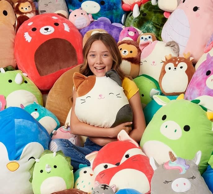 Squishmallows Kellytoy – Peluche de 16 pulgadas, canela, el yogur congelado, juguete
