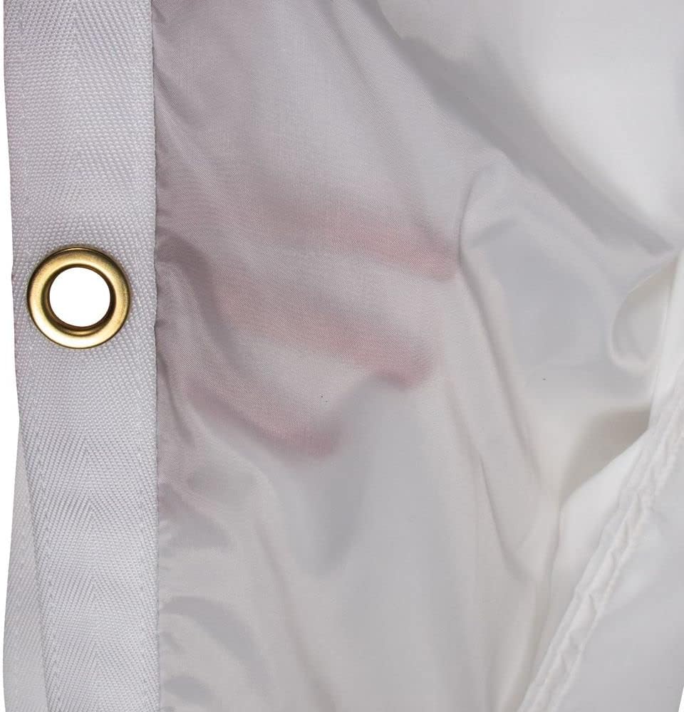 Dura-Tech Tack Room Ceiling Cover  Ultimate Horse Show Protection  Shields Tack & Clothing from Dust  White Nylon for Daylight Illumination
