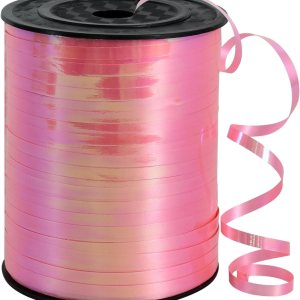 Cinta rizadora de 500 yardas de color rosa claro de 0.197 in para envolver regalos, cinta delgada y rizada para manualidades, cuerda de globos, Cinta rizadora de 500 yardas de color rosa claro de 0.197 in para envolver regalos, cinta delgada y rizada para manualidades, cuerda de globos,