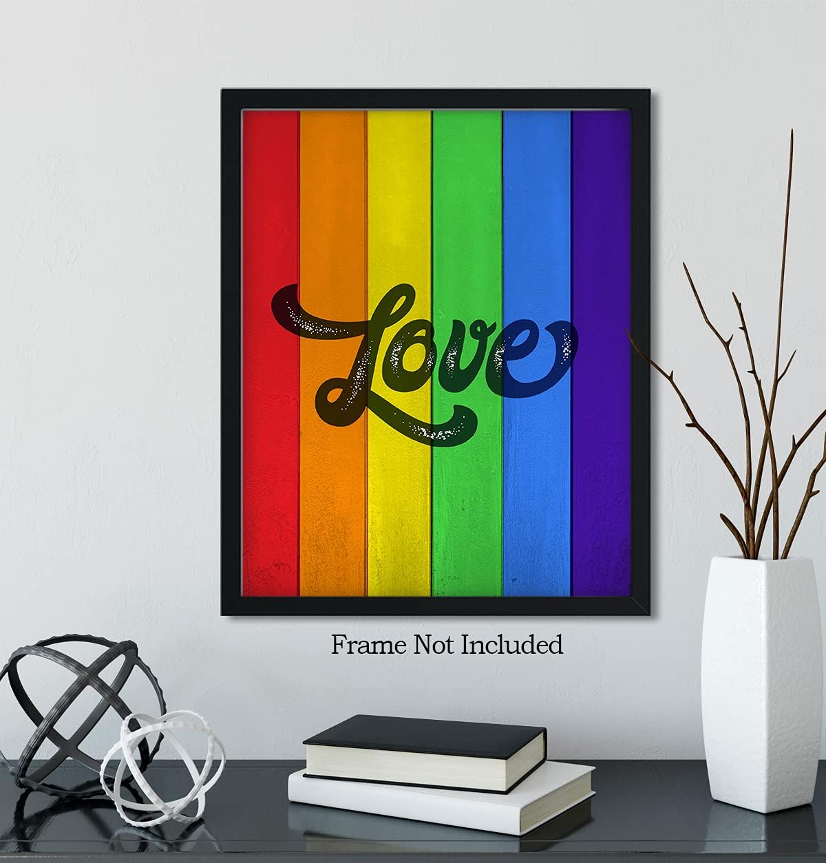 LGBTQ Accessories – Arte de pared – Derechos LGBTQ – Póster de orgullo gay, impresión o lienzo – Regalos de orgullo LGBTQ – Regalos de lesbianas –