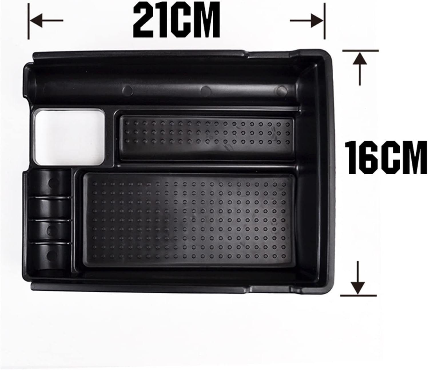 Ajuste para Nissan X-Trail T32 2014-2019 Central Apoyabrazos Caja de almacenamiento Bandeja Contenedor Contenedor Pallet Accesorios de coche Bandeja