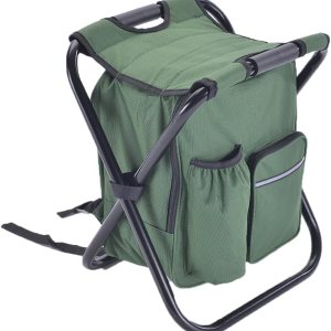 HANERDUN Mochila enfriadora 3 en 1, silla de pesca plegable, silla portátil con bolsa enfriadora de tela, silla enfriadora de lados suaves para HANERDUN Mochila enfriadora 3 en 1, silla de pesca plegable, silla portátil con bolsa enfriadora de tela, silla enfriadora de lados suaves para
