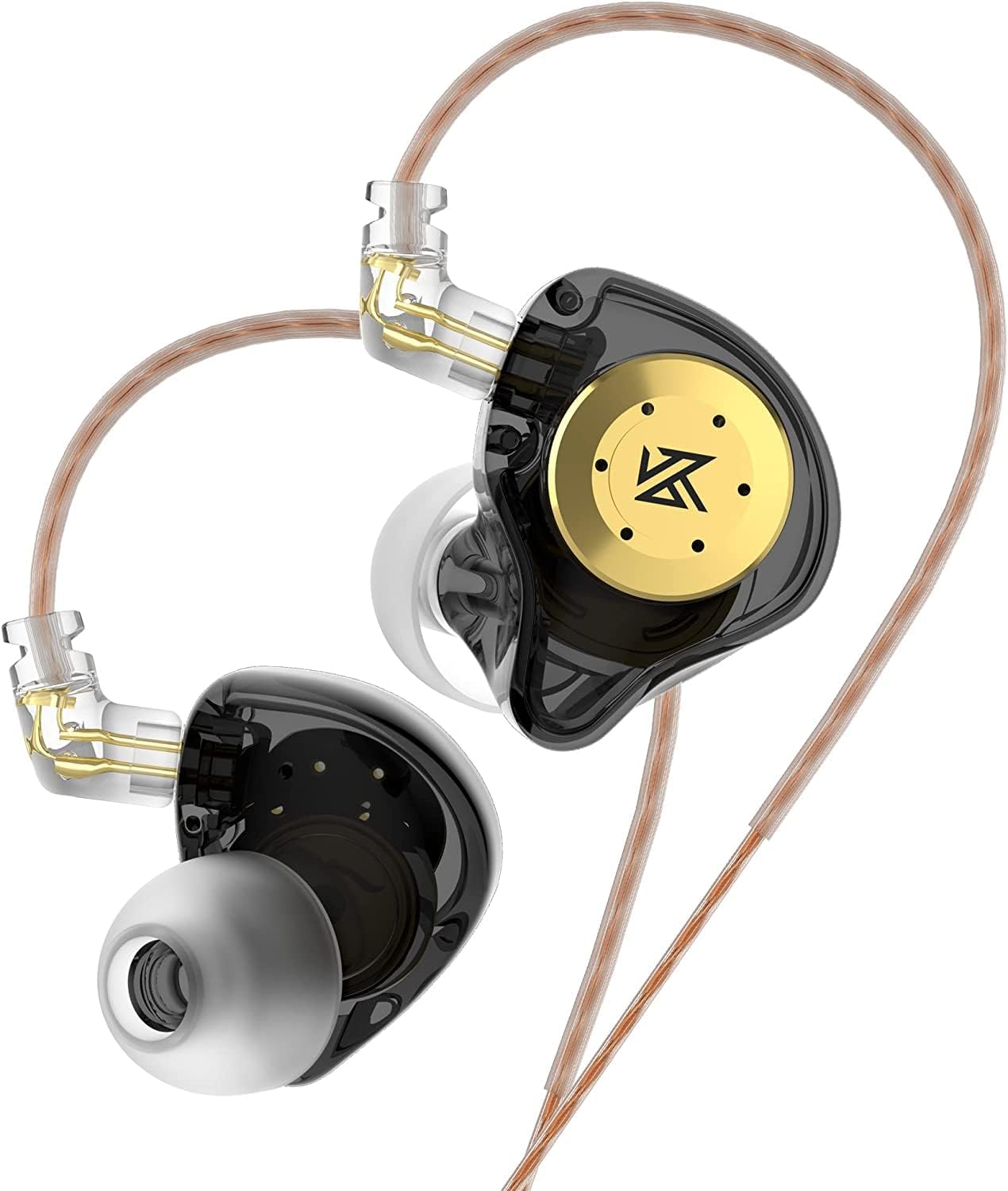 KZ EDX PRO – Auriculares con cable estéreo de alta fidelidad con graves pesados, apto para audiófilo, 1DD nuevo controlador dinámico de 0.394
