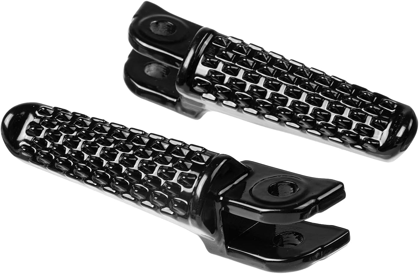 Juego de soportes de estriberas delanteras para Honda CBR1000RR 2008-2015 (delantero-negro)