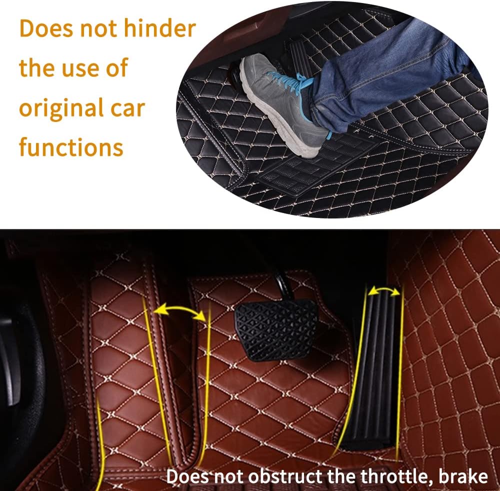 Alfombrillas universales personalizadas para el piso de automóvil, aptas para la mayoría de los modelos, impermeables, antideslizantes, protección