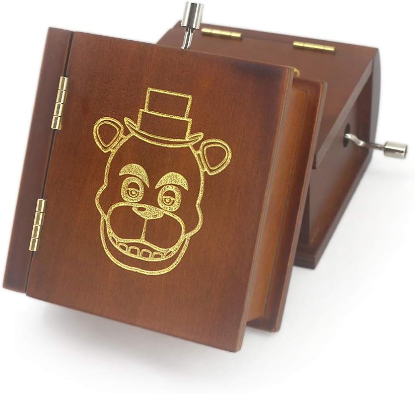 Caja de música de libro de madera, manivela antigua, joyería tallada, cajas musicales, Navidad, cumpleaños, día de San Valentín, regalos, reproduce