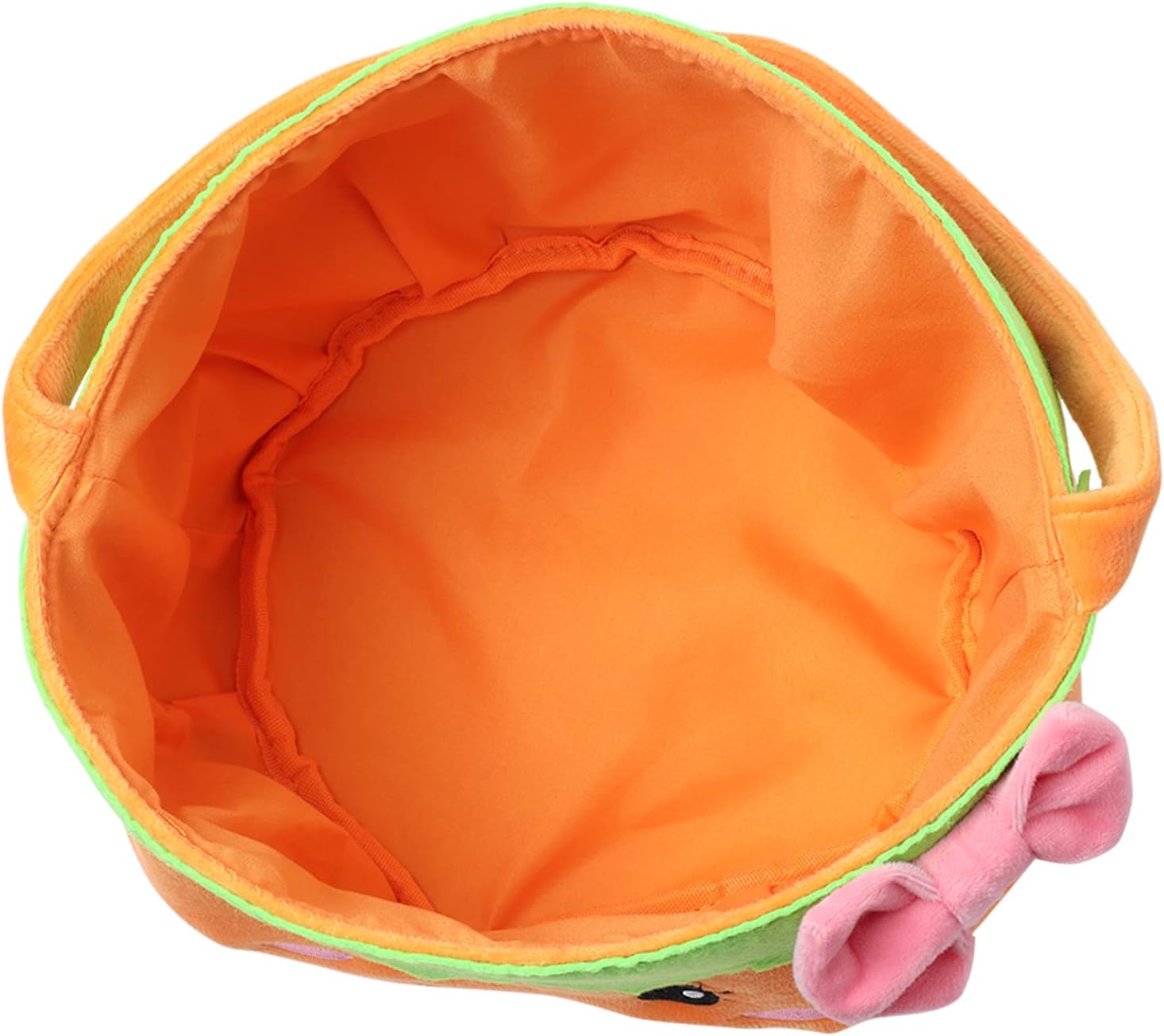 Bolsas de Halloween para trucos o golosinas, cesta de dulces de Halloween para niños, cubo de regalo para fiestas de Halloween (calabaza)