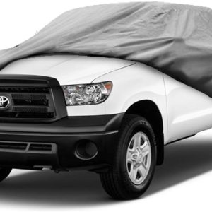 Cubierta de camión de 3 capas para todo tipo de clima, compatible con Dodge Dakota Quad CAB, camioneta corta, transpirable, protección de recogida Cubierta de camión de 3 capas para todo tipo de clima, compatible con Dodge Dakota Quad CAB, camioneta corta, transpirable, protección de recogida