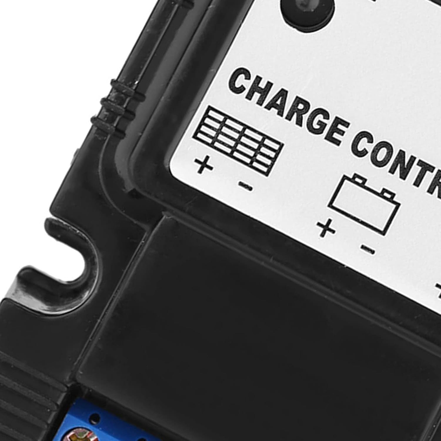 Controlador de carga solar, PWM 6V12V 3A, controlador solar portátil, cargador de panel solar, regulador de energía con indicador LED