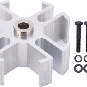 Kit espaciador de ventilador de radiador, kit espaciador de ventilador de aluminio de 1 pulgada, kit de espaciador de ventilador de refrigeración de Kit espaciador de ventilador de radiador, kit espaciador de ventilador de aluminio de 1 pulgada, kit de espaciador de ventilador de refrigeración de