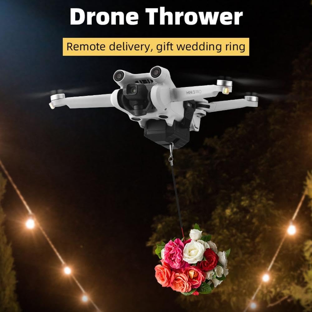 Airdrop Dropper Control Remoto Lanzador Sistema Accesorios para DJI Mini 3 Pro Drone