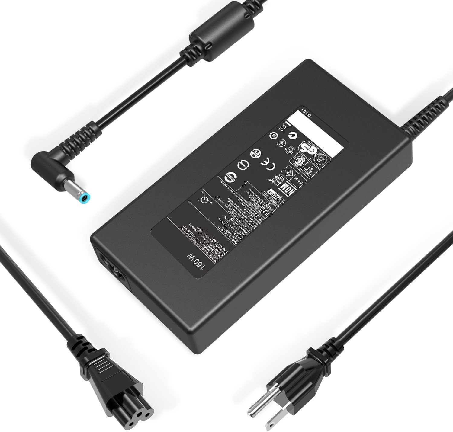 Cargador de CA de 150 W para HP ZBook 15 15u 15v G3 G4 G5 G6 ZBook Studio 15 G3 G4 G5 G6 OMEN x por HP 15 17 Create G7 Victus 16 Fury 15 17 G7 G8