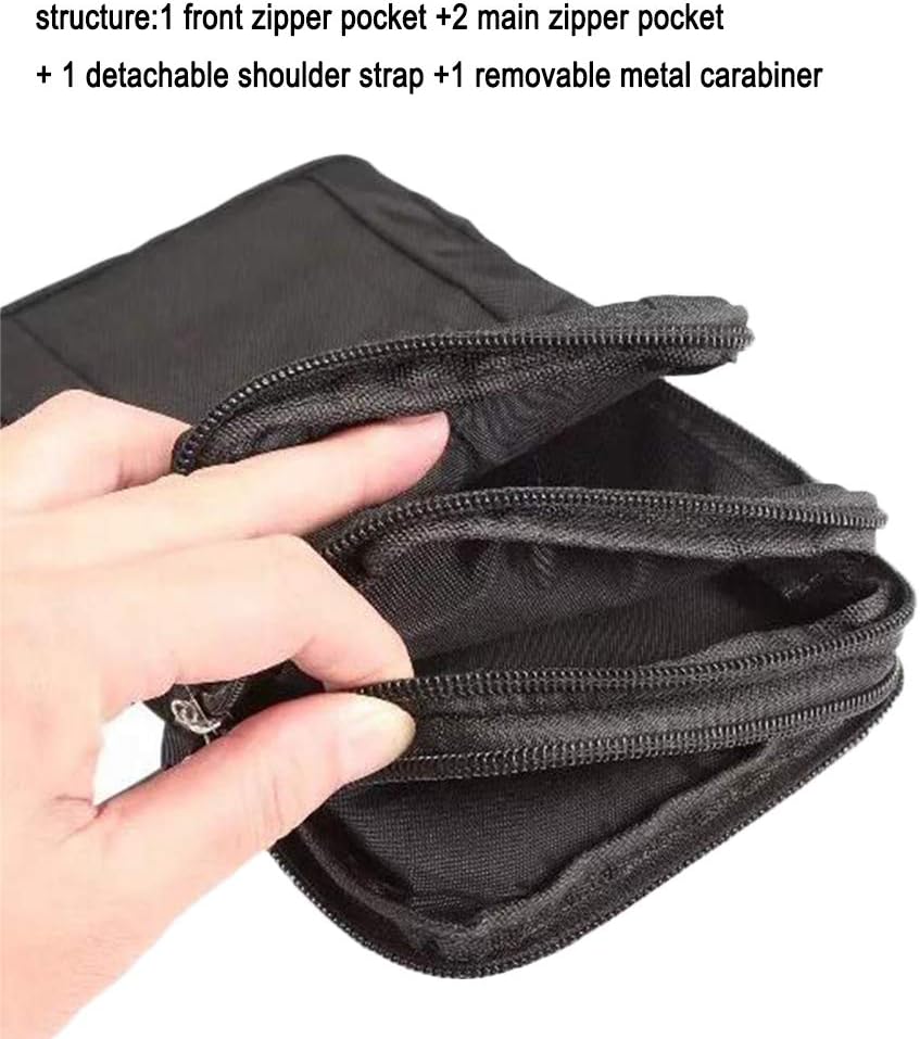 Outdoor Tactical Waist Bag EDC Belt Waist Pouch Security Purse Carrying Case for 11 pro Xs Max 8 7 Plus S9 S8 Or Less Than 7.0 inches Smart Style2