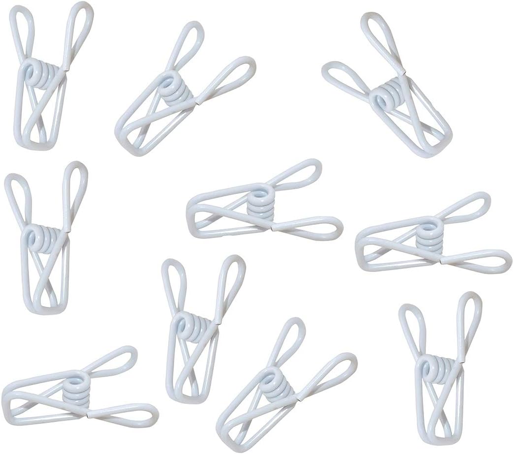 Yansanido – Juego de 30 clips de alambre de acero de 2 pulgadas (30 unidades), varios colores