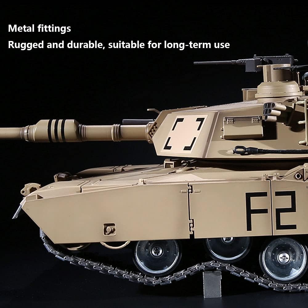 HJKLMM Accesorios de actualización del tanque de control remoto RC adecuados para Henglong 116 US Army M1A2 Abrams tanque de batalla principal