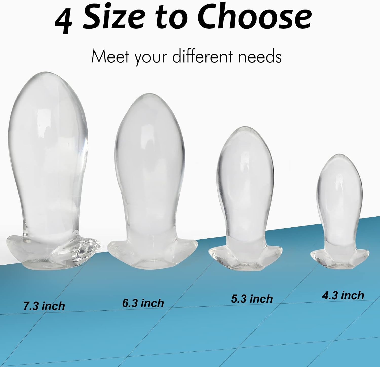 Entrenador de tapón anal consolador anal suave, juguete sexual para masaje de próstata, kit de tapones anales impermeables, dildo anal, dilatador de
