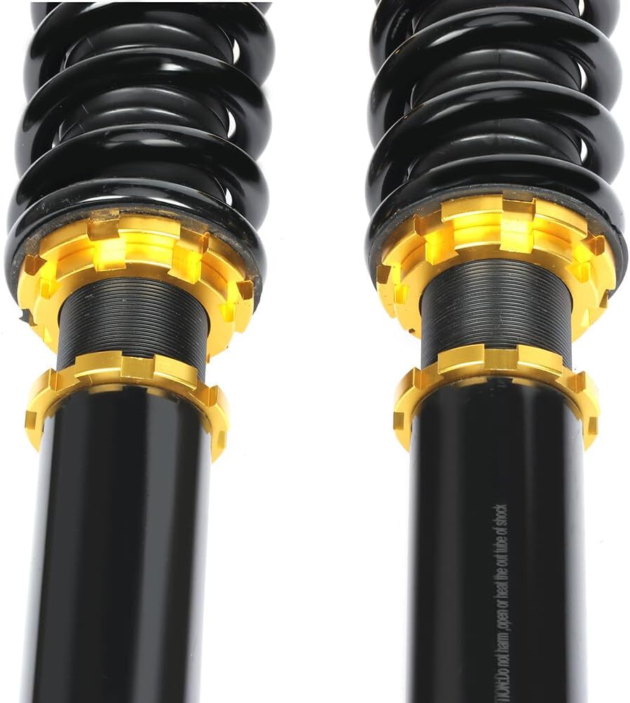 ALEGE Kit completo de montaje de puntales y amortiguadores de coilover 1986-1992 para amortiguador de resorte Toyota Supra con dorado