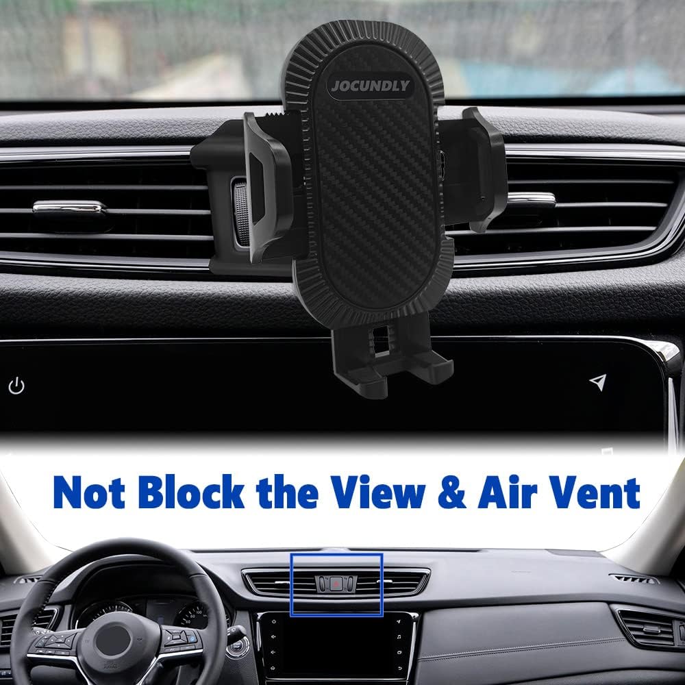 Soporte de teléfono de coche para Nissan Rogue 2014-2020 compatible con funda gruesa Soporte de teléfono celular, soporte de navegación celular,
