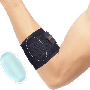 THX4COPPER Soporte de compresión ajustable para codo de tenis y golfistas, con almohadilla para aliviar el dolor muscular y articular, tendinitis, THX4COPPER Soporte de compresión ajustable para codo de tenis y golfistas, con almohadilla para aliviar el dolor muscular y articular, tendinitis,
