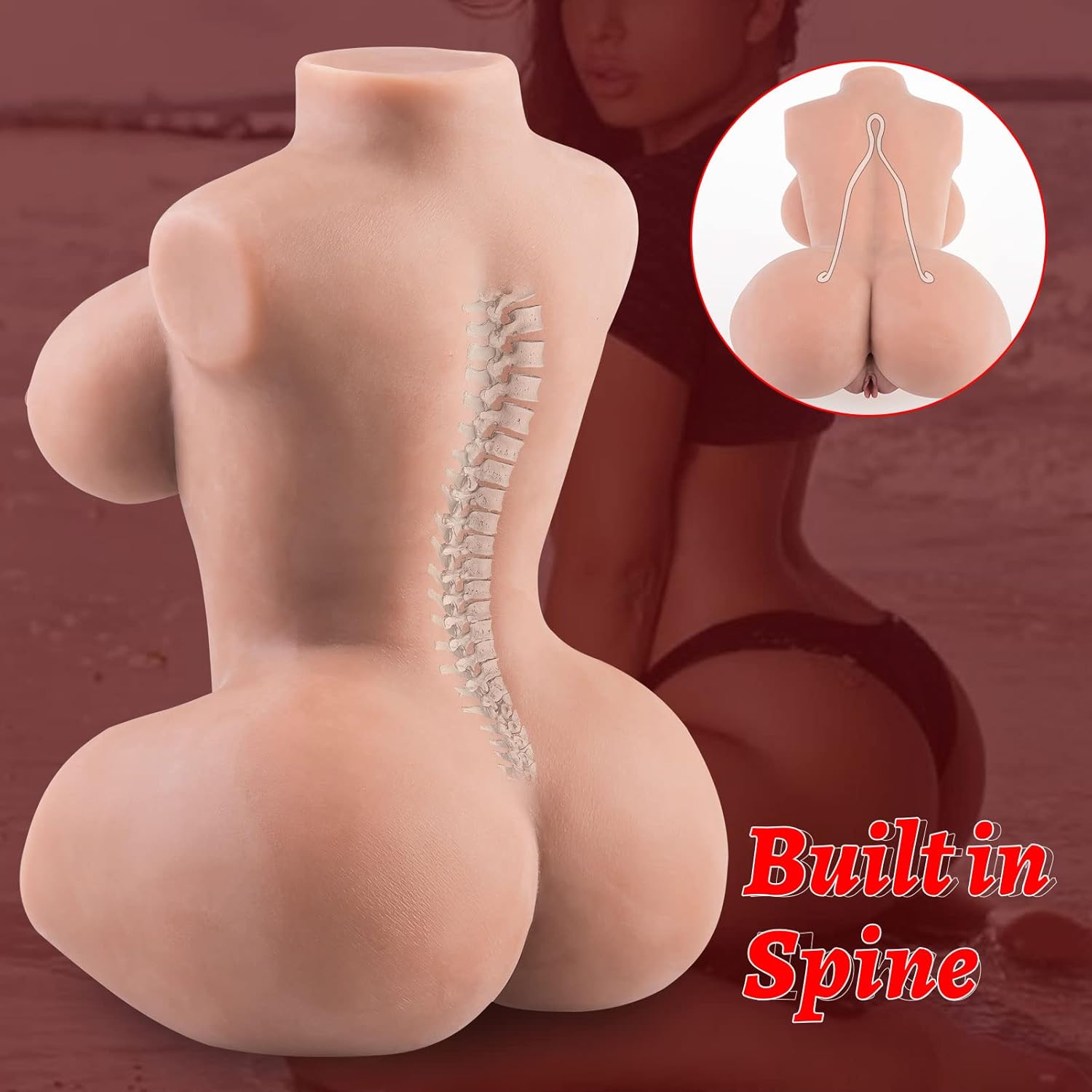 Muñeca sexual de 12.8 libras, masturbador masculino, cuerpo de silicona realista para sexo, coño real, culo grande, muñeca sexual apretada, vagina,