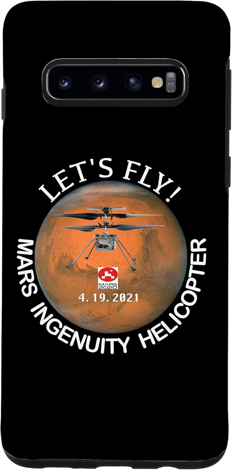 Funda para Galaxy S10 Lets Fly! Mars Ingenuity Helicopter Perseverance Rover