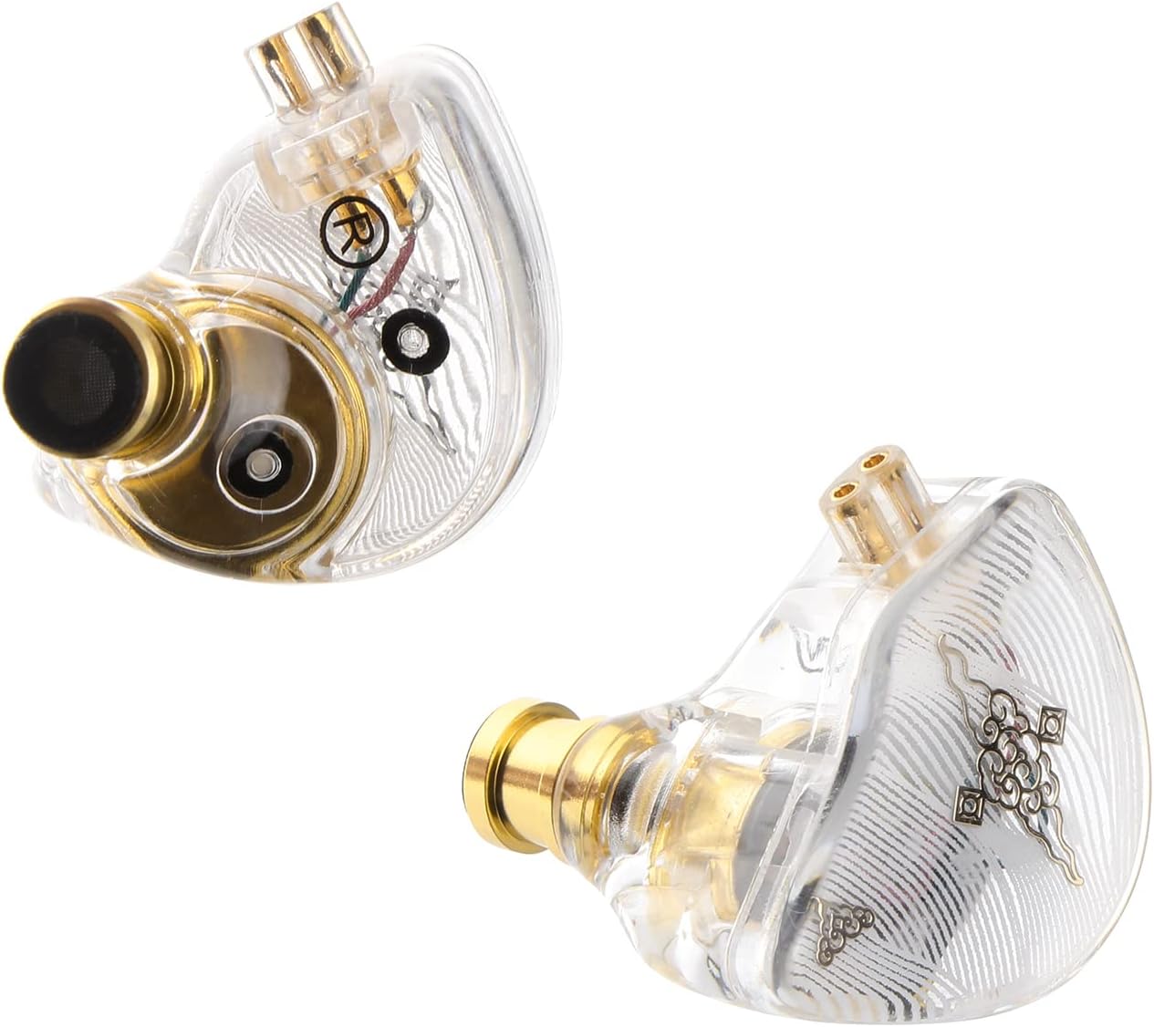 Linsoul TANGZU Wan’er S.G HiFi – Auriculares intrauditivos de diafragma de PET de 0.394 in con forma ergonómica, cable trenzado OFC desmontable de 2