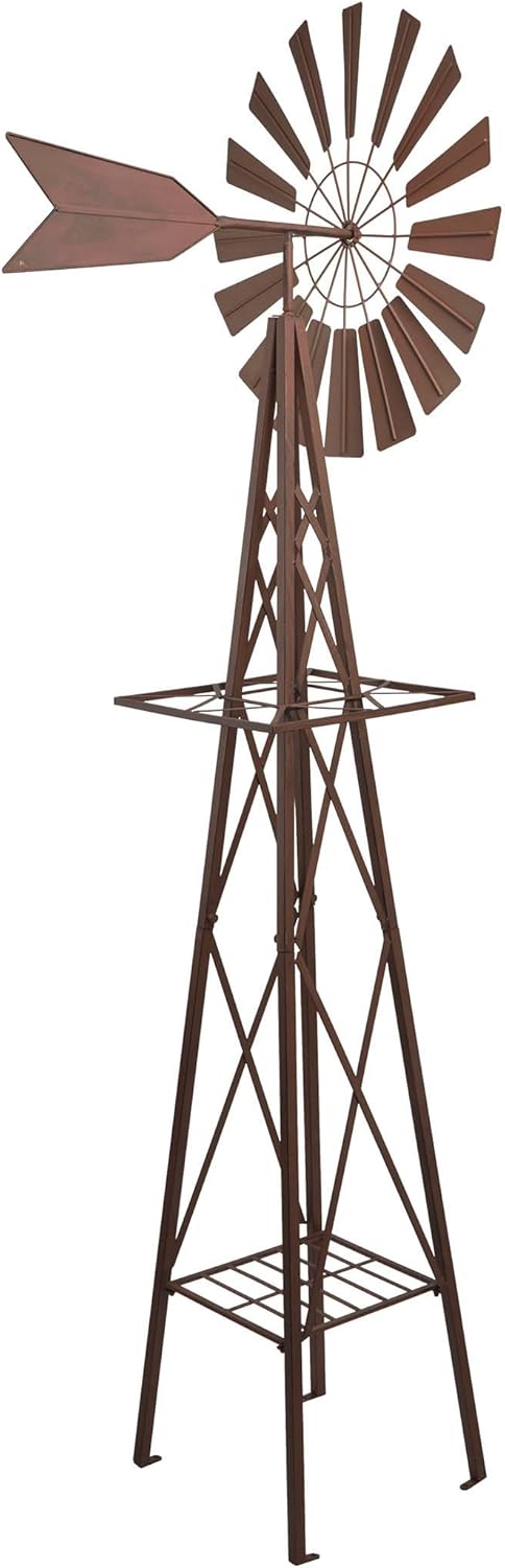 Alpine KIY184 – Soporte de metal para molino de viento, multicolor