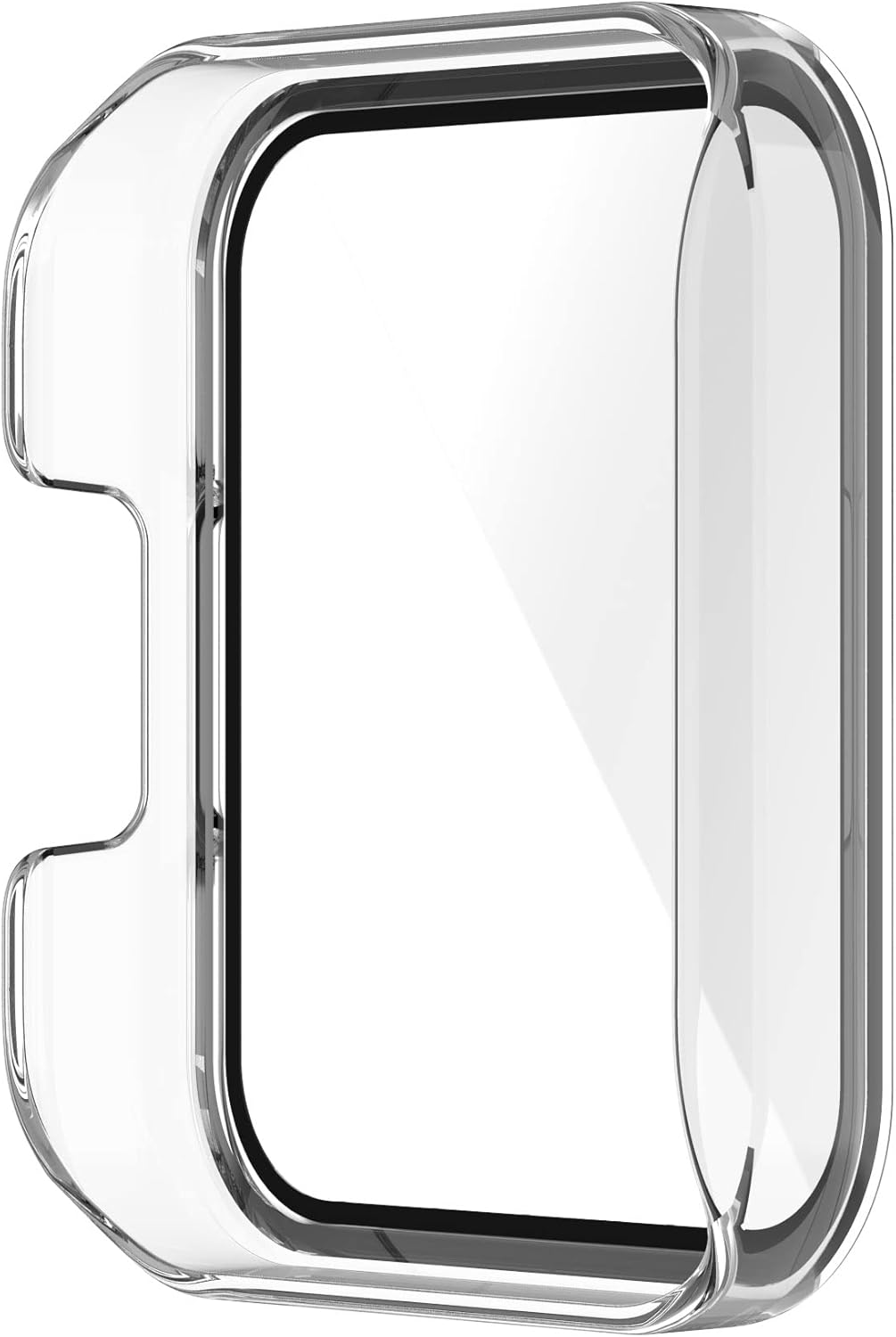 Paquete de 2 fundas protectoras de pantalla compatibles con Redmi Watch 2 Lite, accesorios de policarbonato de vidrio templado, resistente a los