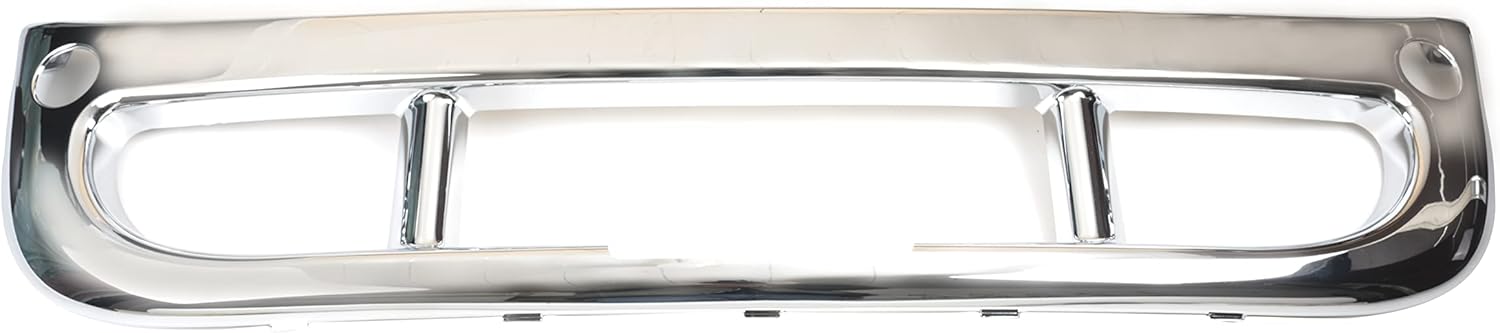 BXZ Cubierta exterior central cromada para parachoques delantero Facia Fit para Freightliner Cascadia 2008-2017