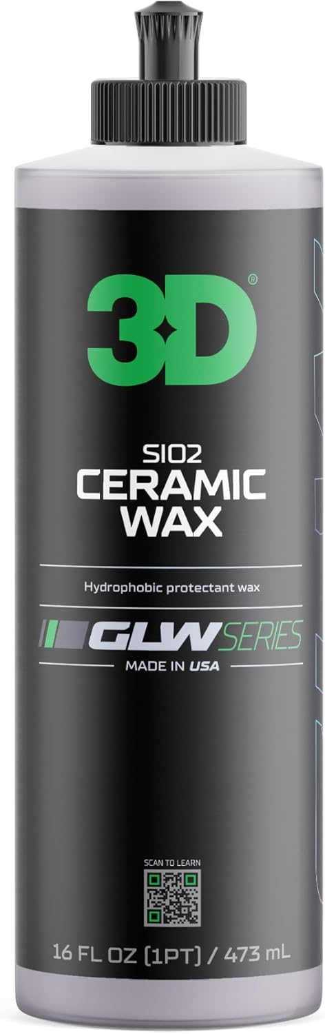 3D SiO2 Cerera de cerámica, serie GLW  Acabado brillante ultrafino en pintura  Hiper hidrofóbico  Protección  Detalles de automóvil DIY  Fácil