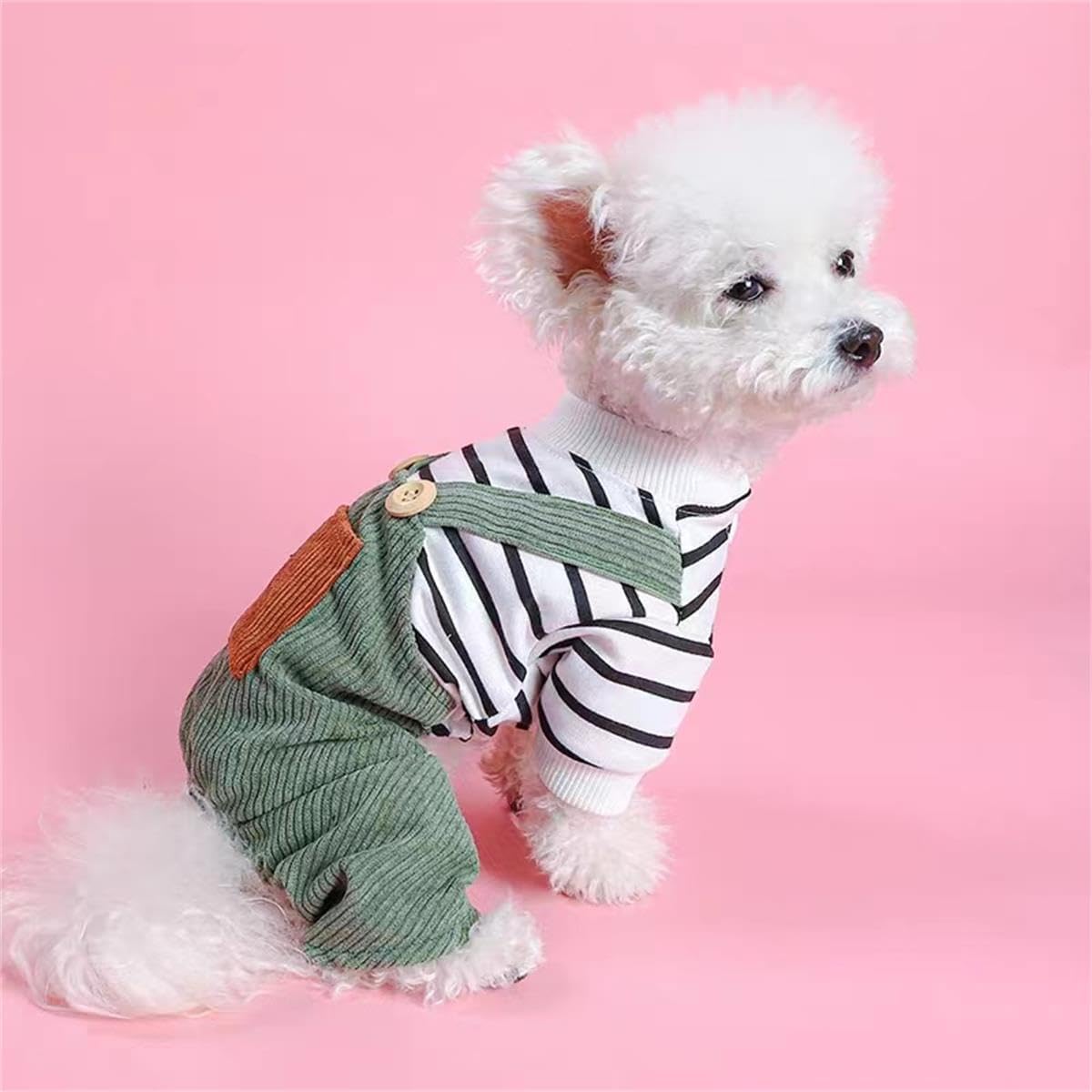 Ropa de verano para cachorros, camisa para perros pequeños, overol para perros pequeños, ropa de verano para mascotas, overol con peto, pantalones,