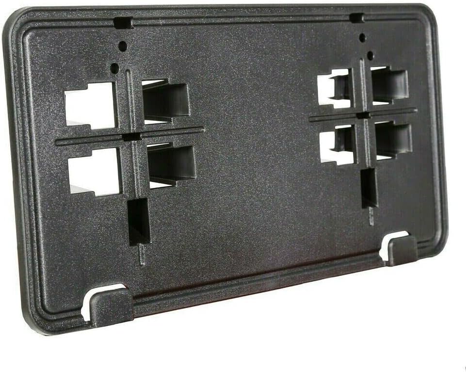 Soporte para placa de matrícula de parachoques delantero, marco Holde compatible con Ford F150 2015-2017, reemplazo de soporte de montaje de placa