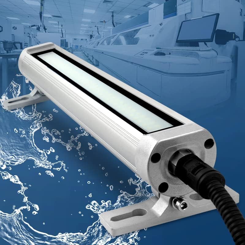 Máquina de luz LED a prueba de explosiones Luz de trabajo LED 24V Torno de perforación CNC Luces de máquina LED Taller Iluminación de garaje Tubo de