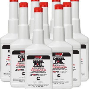 Power Service Suplemento de combustible diésel, antigel, 12 onzas, paquete de 9 Power Service Suplemento de combustible diésel, antigel, 12 onzas, paquete de 9